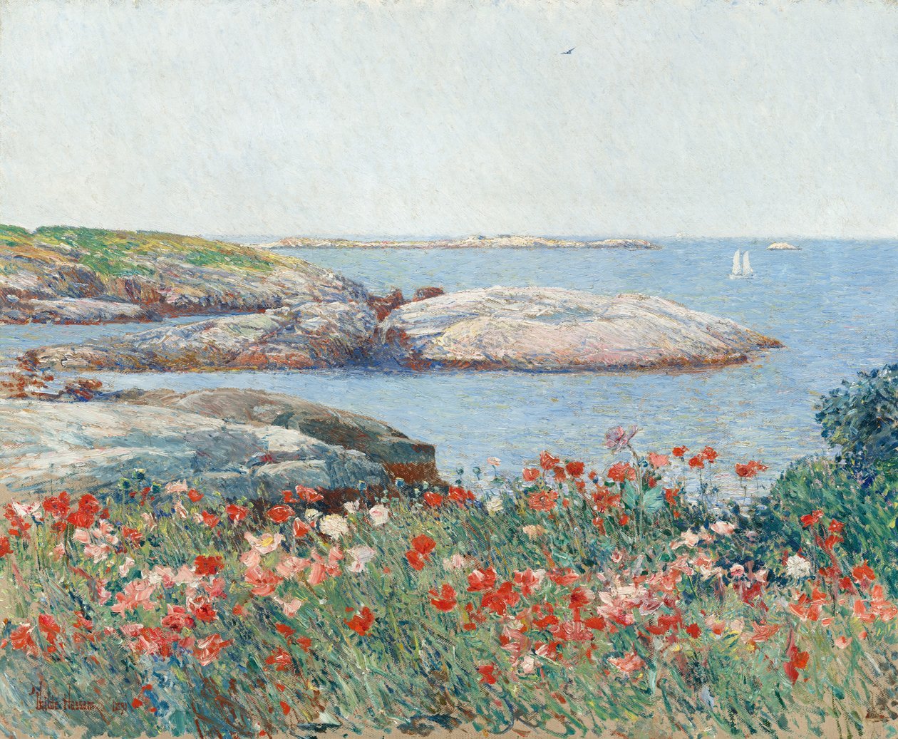 Papoilas, Ilhas de Shoals de Childe Hassam