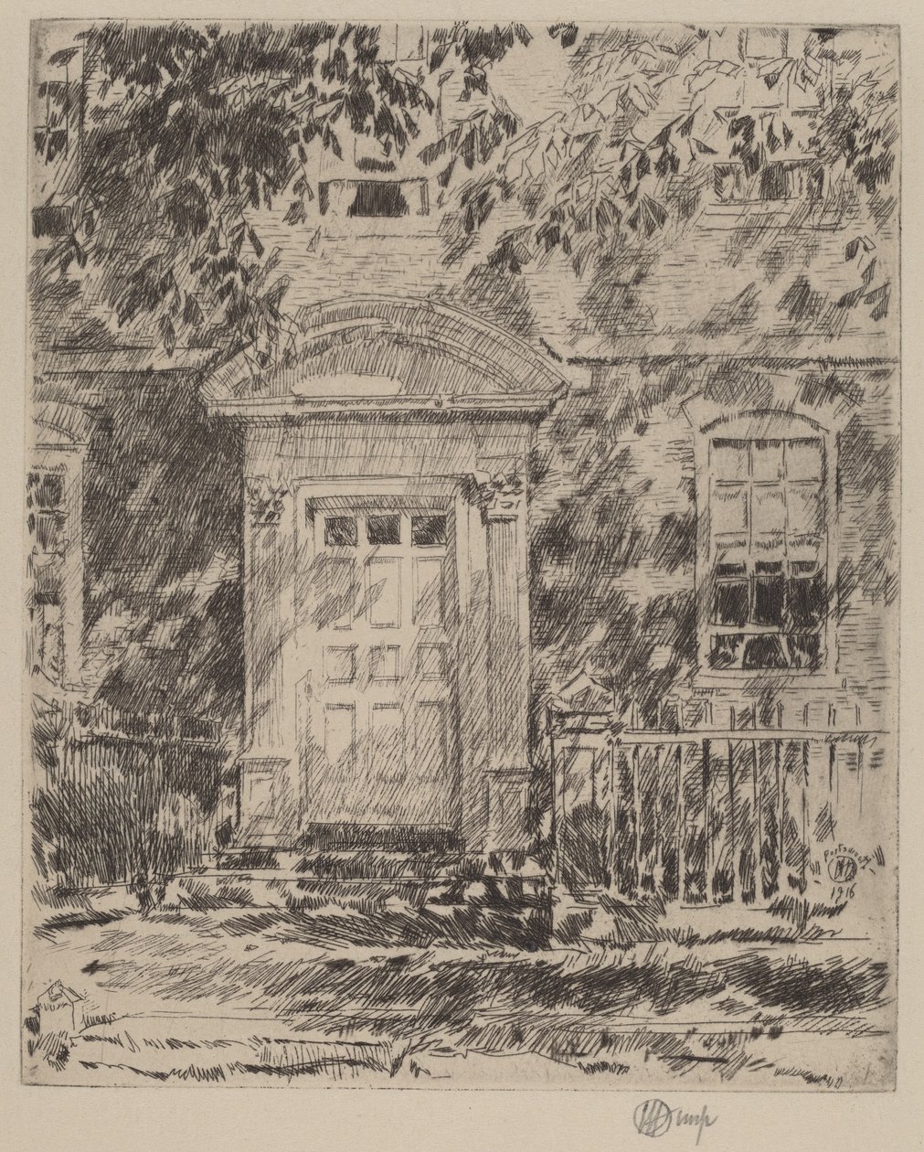 Porta de Portsmouth de Childe Hassam