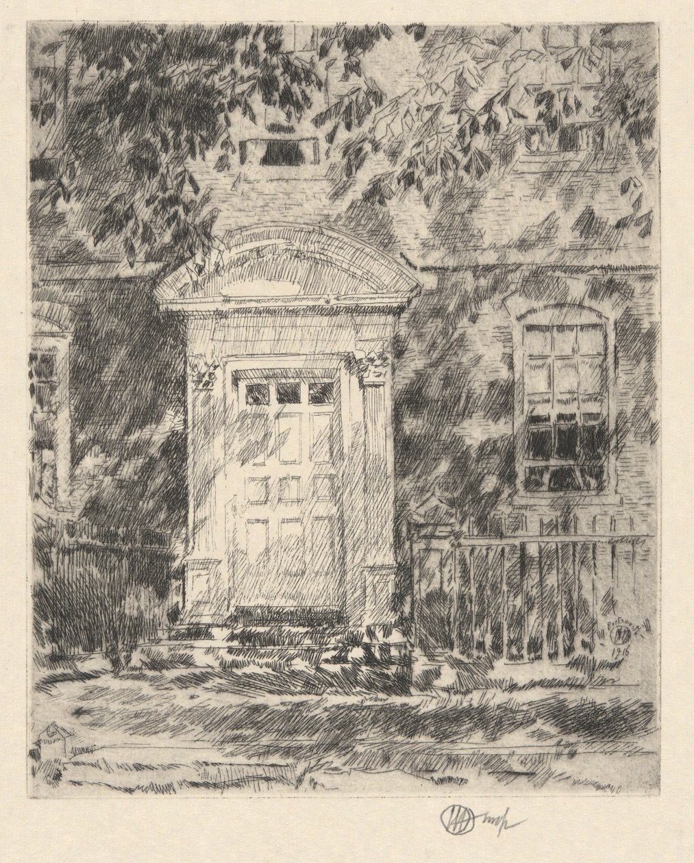 Porta de Portsmouth de Childe Hassam
