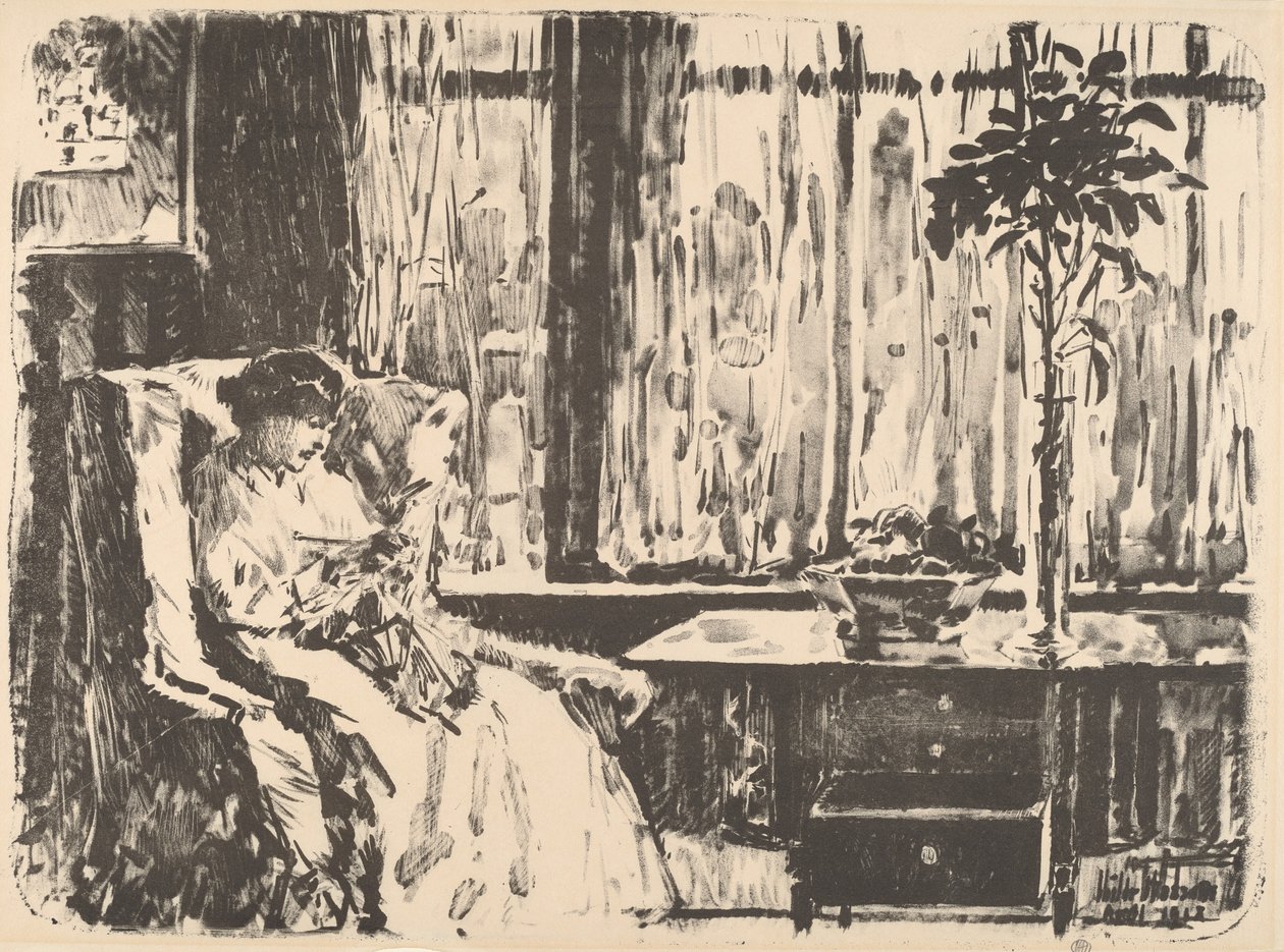 A cortina larga de Childe Hassam