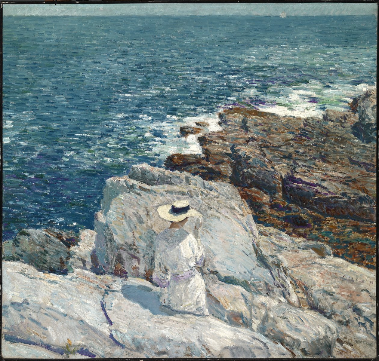 Os sulcos, Appledore de Childe Hassam