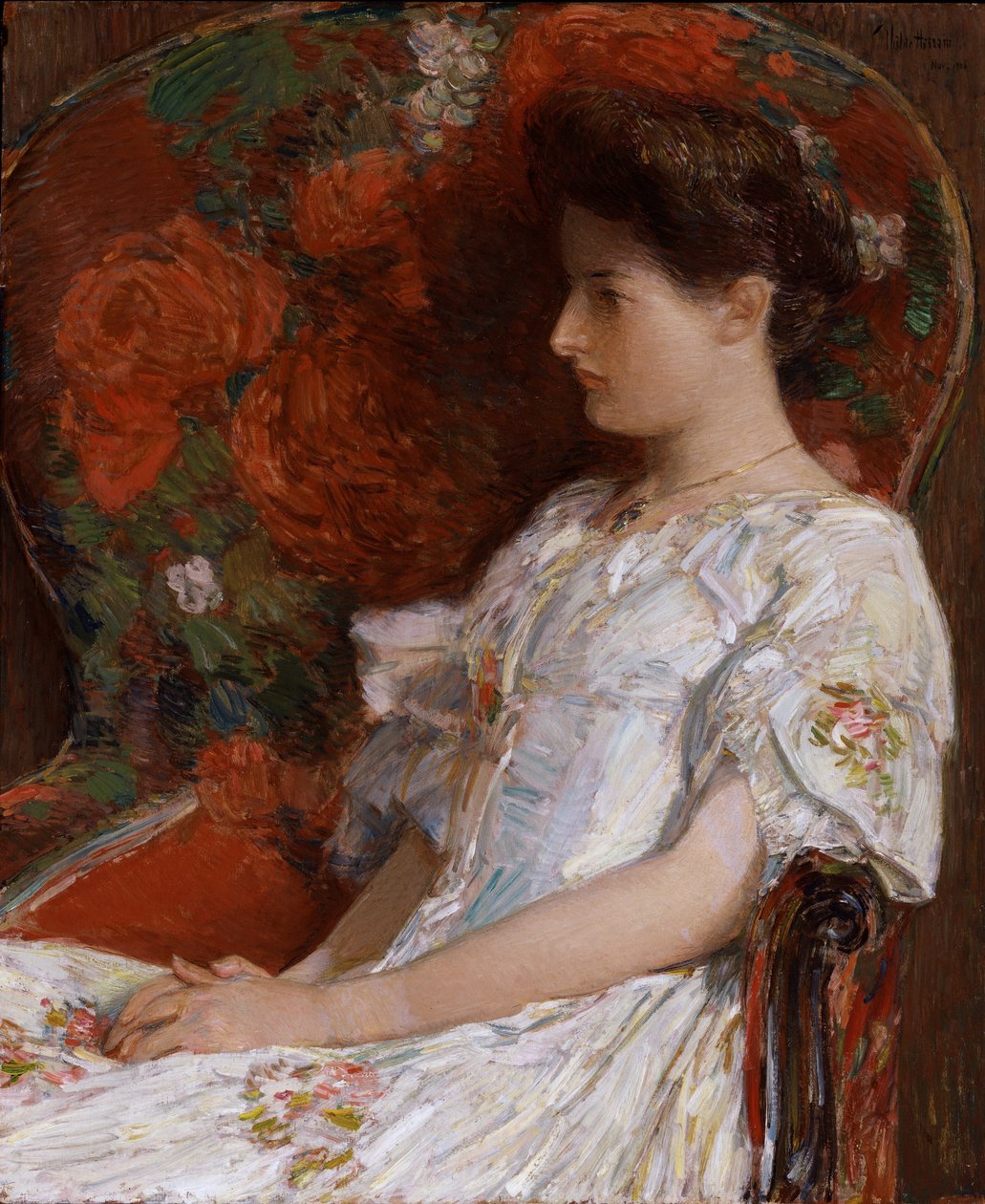 A cadeira vitoriana de Childe Hassam