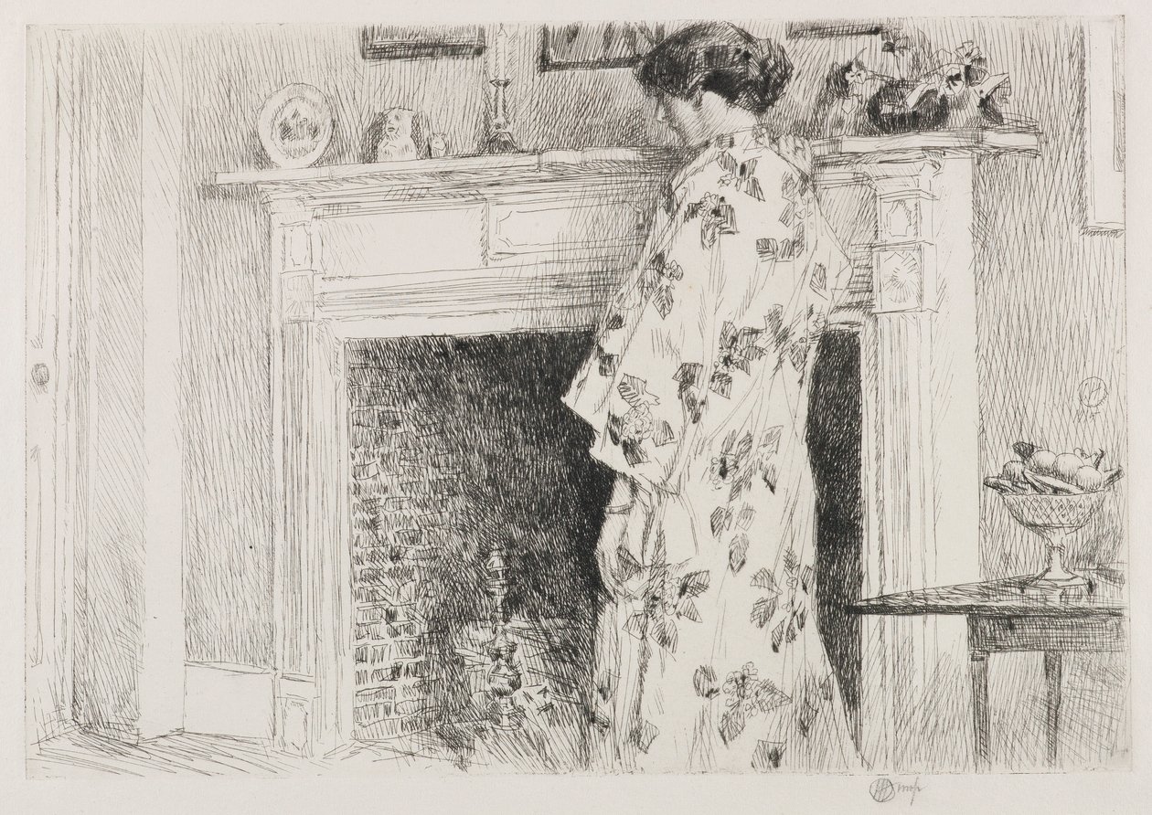 O Quimono Branco de Childe Hassam