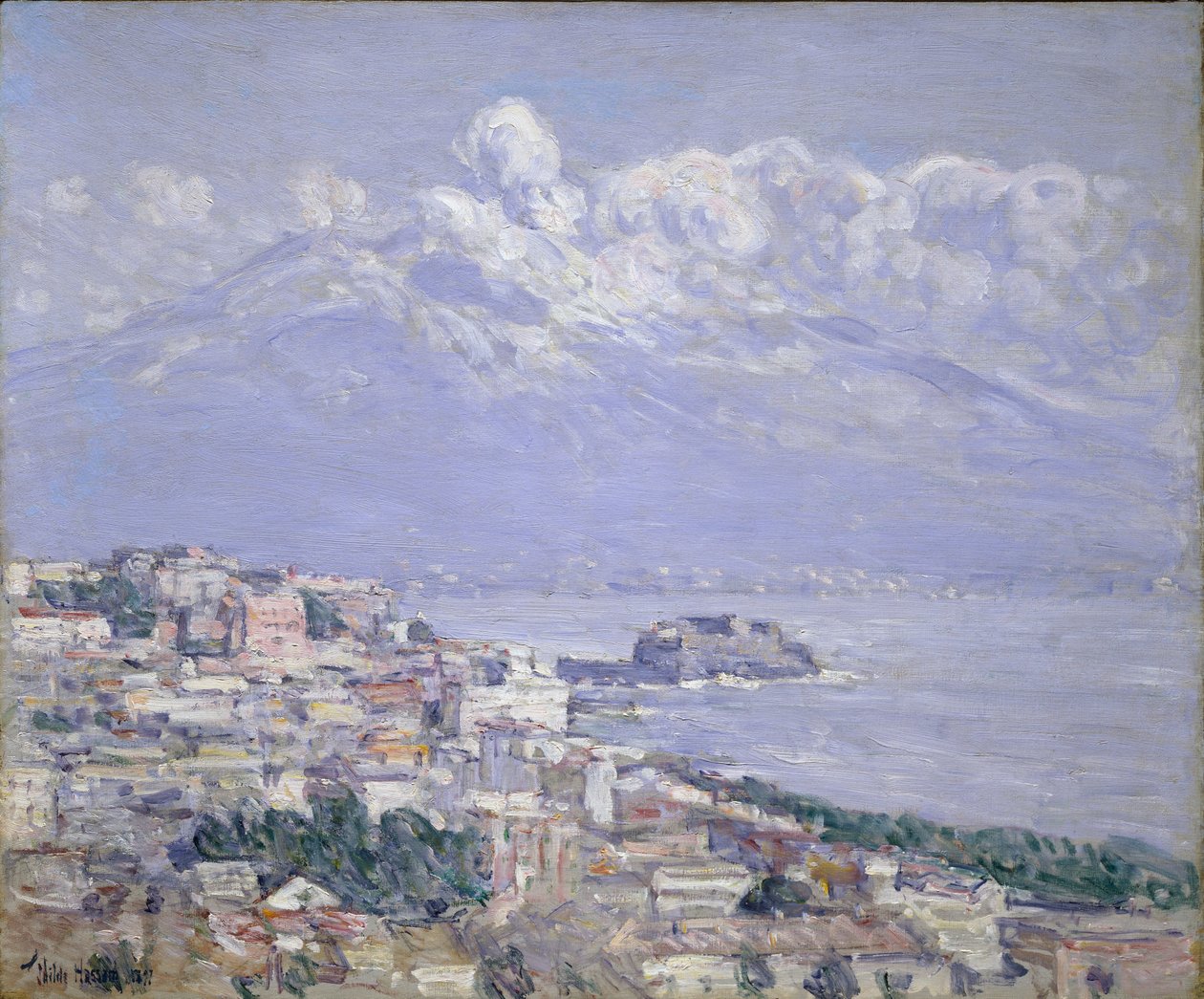 Vésuvio de Childe Hassam