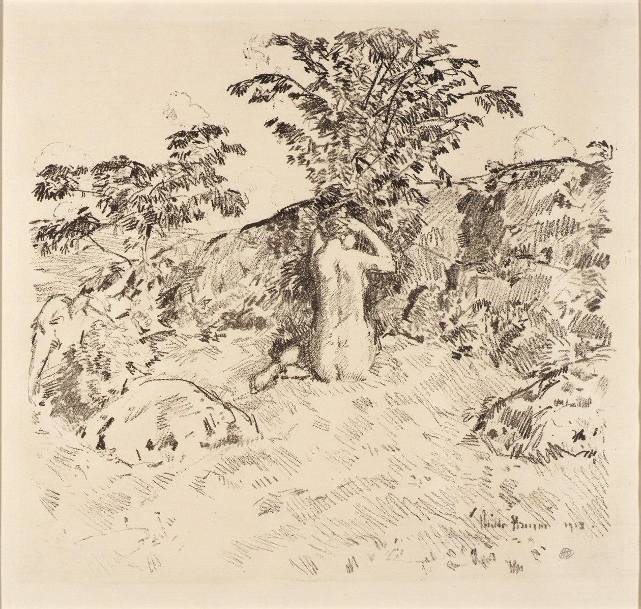 Cerejeira selvagem de Childe Hassam