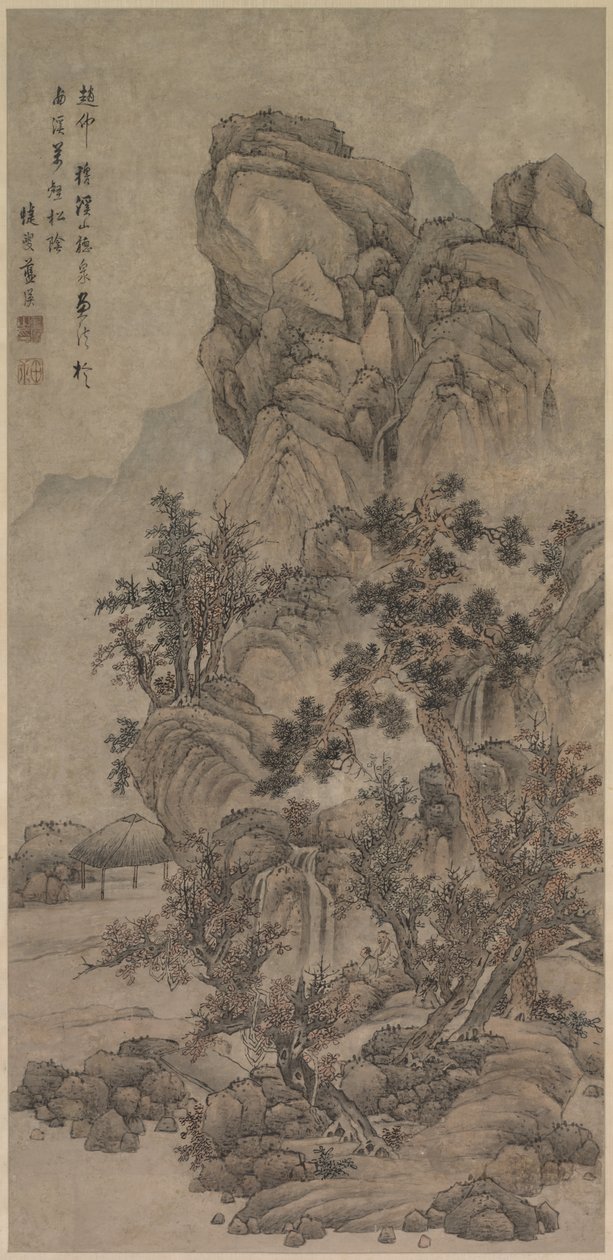 Paisagem com Figuras de China, Qing dynasty