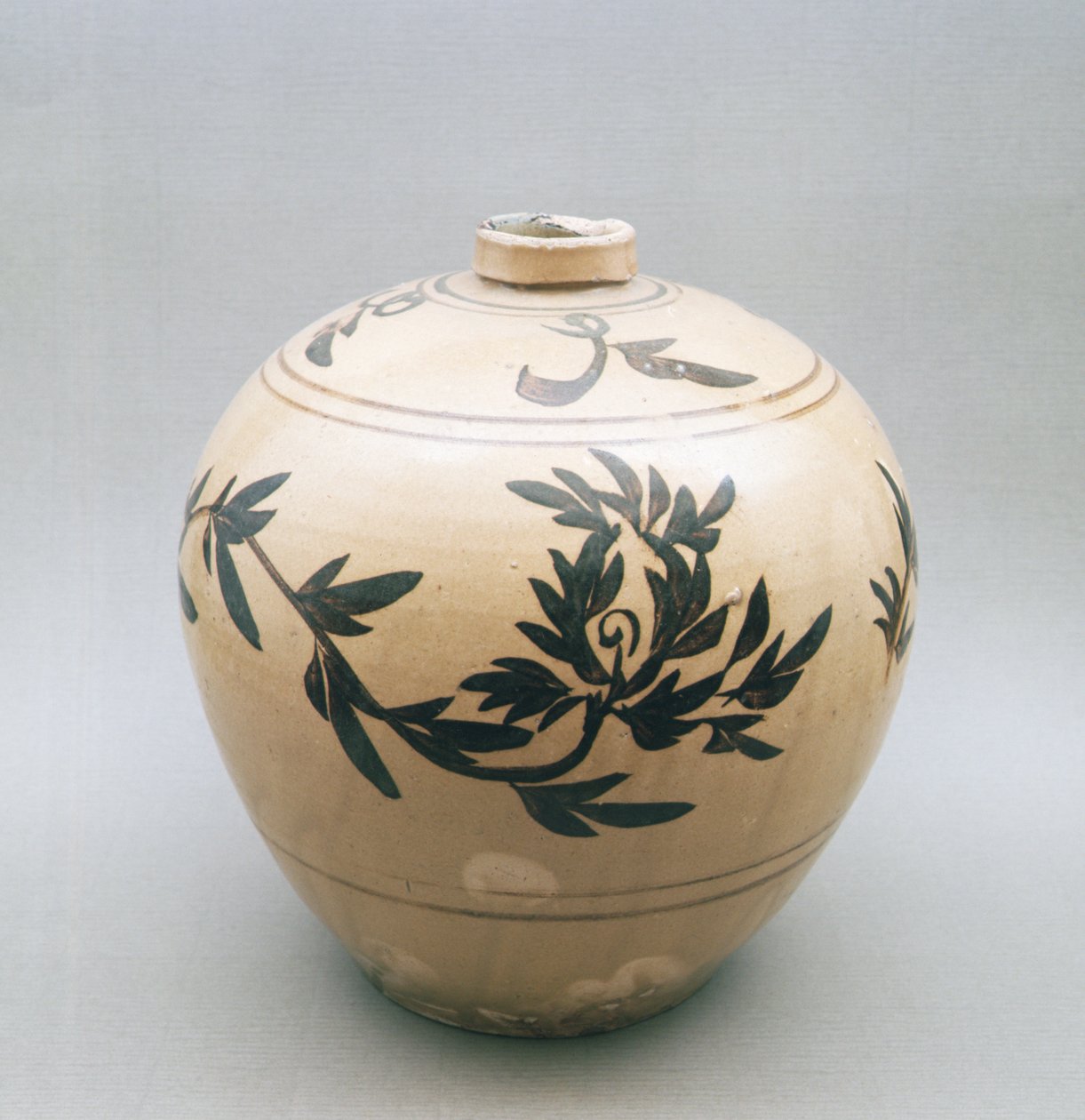 Lustre de vidro, Dinastia Sung, 960-1279 (grés) de Chinese School