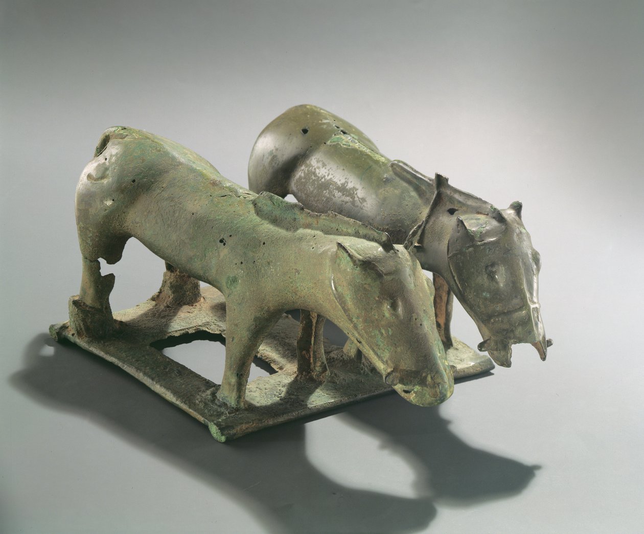 Ordos Nomads (bronze) de Chinese School