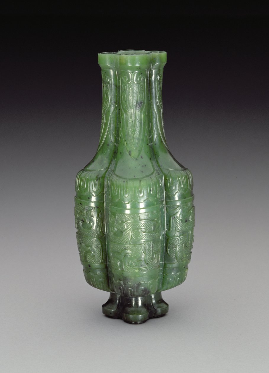 Vaso (jade) de Chinese School