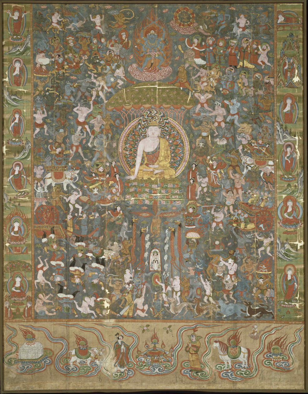 Buda Shakyamuni, início do século 10. de Chinese Master.