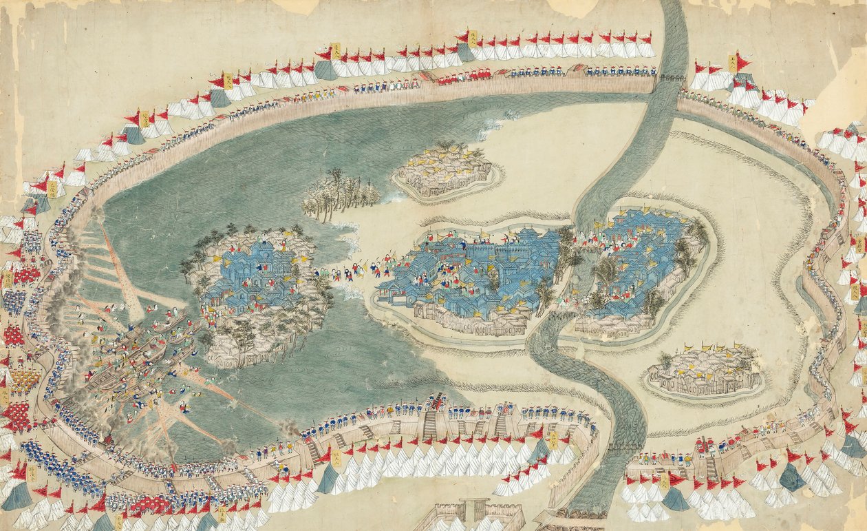 A Rebelião Taiping, depois de 1864. de Chinese Master.