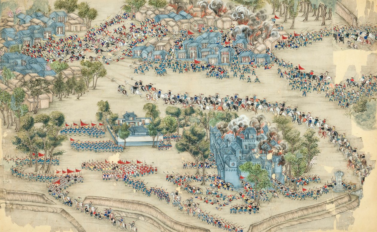 A Rebelião Taiping, depois de 1864. de Chinese Master.