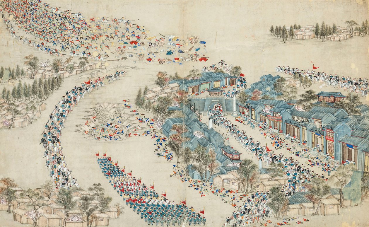 A Rebelião Taiping, depois de 1864. de Chinese Master.