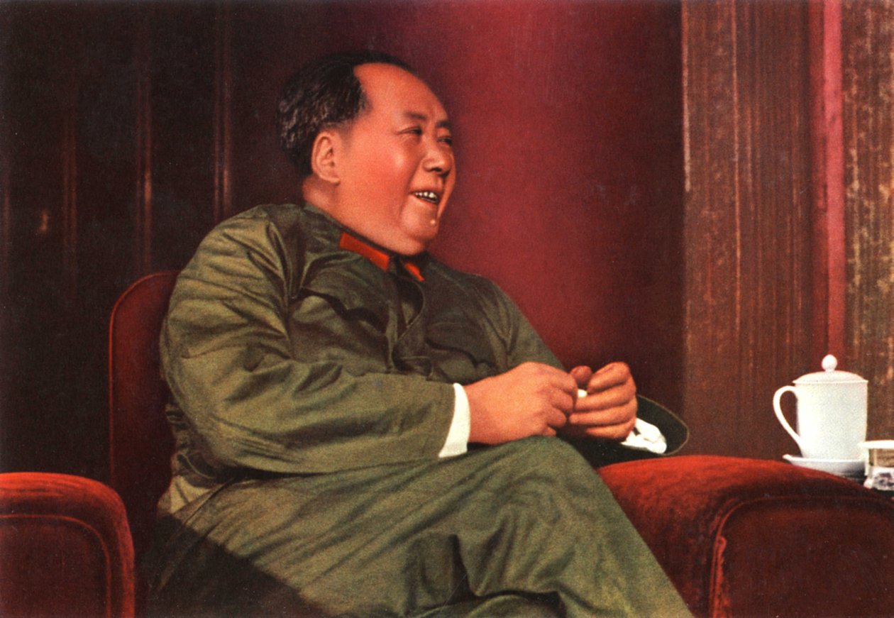 Retrato de Mao Tse Tung de Chinese Photographer