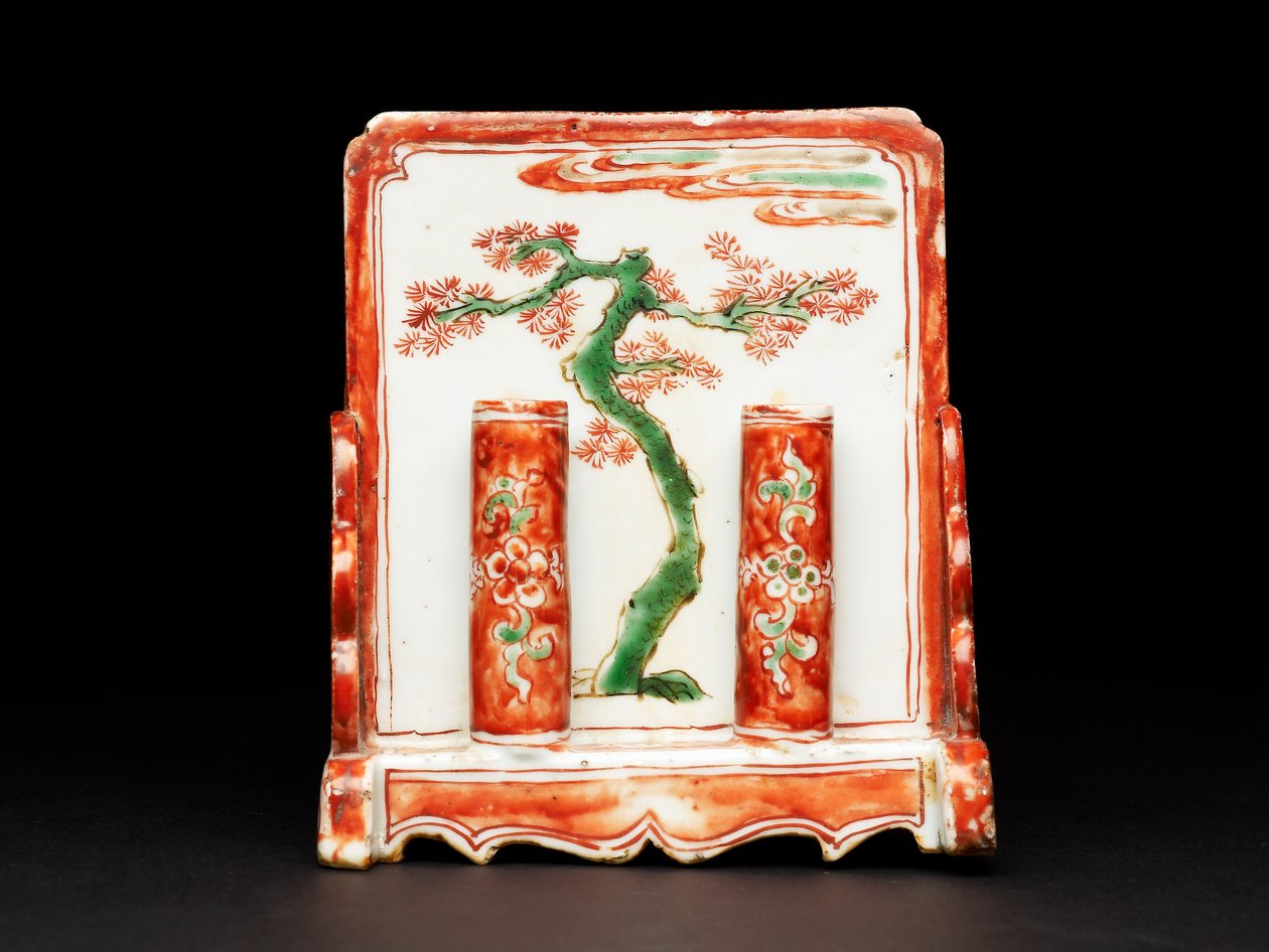 Suporte de escova (porcelana) de Chinese School