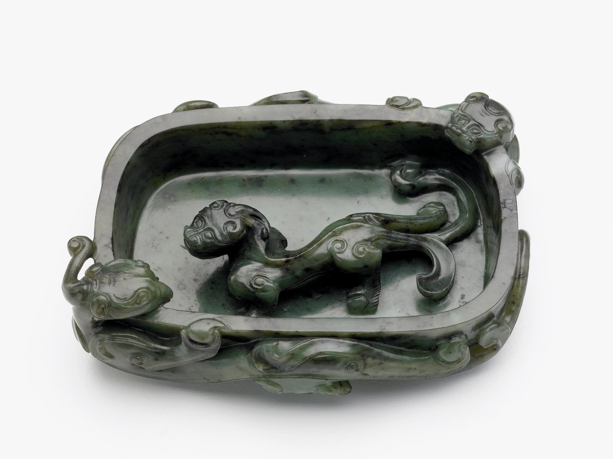 Máquina de lavar escova, século 18 de Chinese School