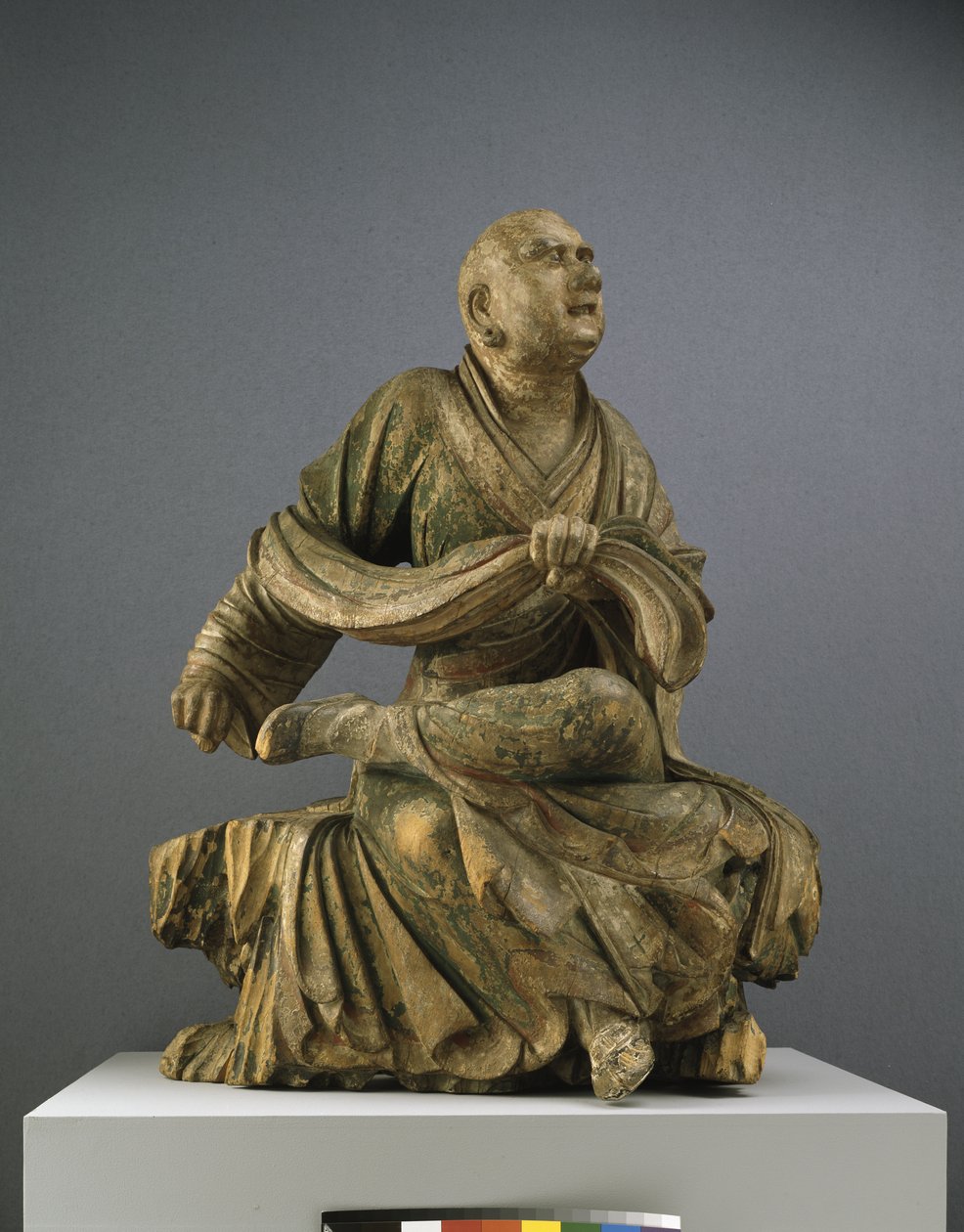 Dragon Tamer Luohan, c.14 século de Chinese School