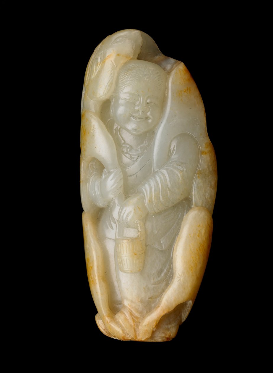 Figura de Tanzi, séculos 14 a 17 de Chinese School