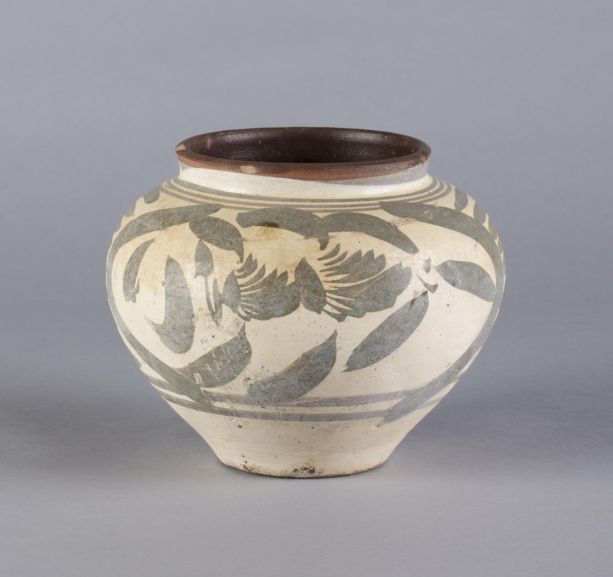 Jar, dinastia Liao (grés) de Chinese School