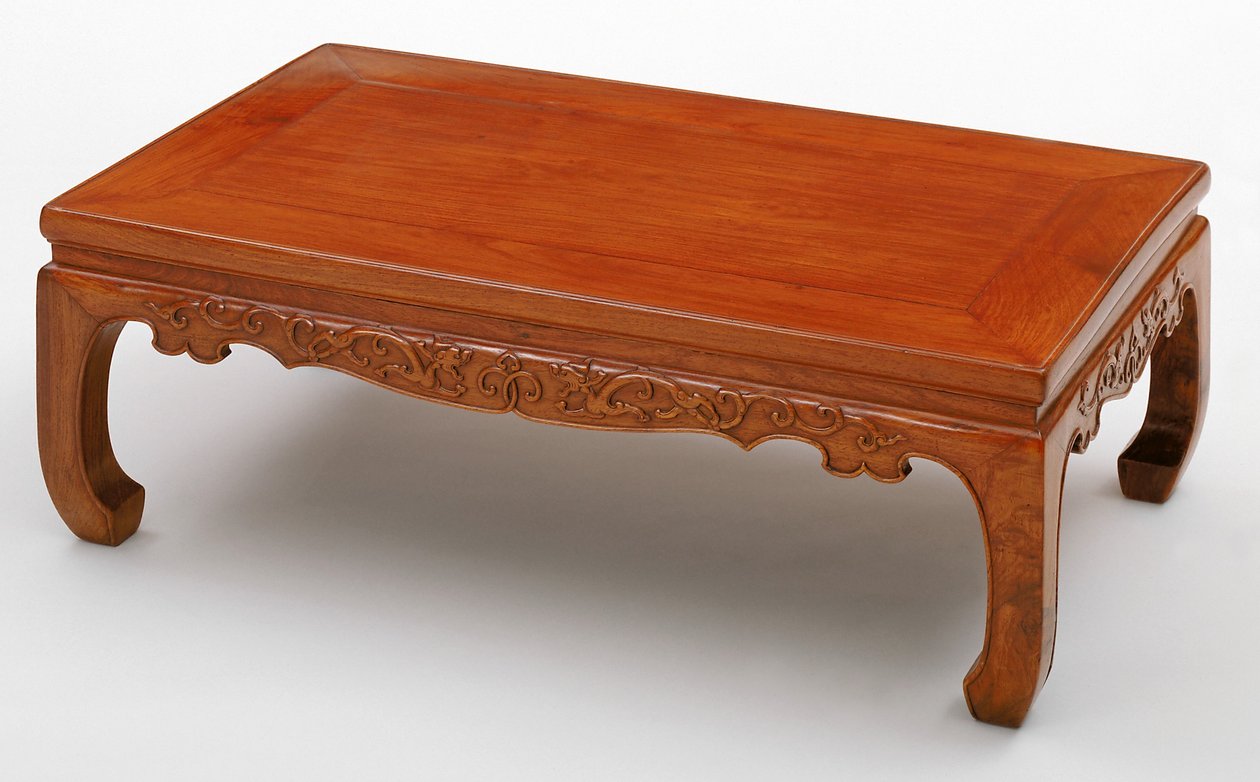 Kang Table, dinastia Ming (madeira) de Chinese School