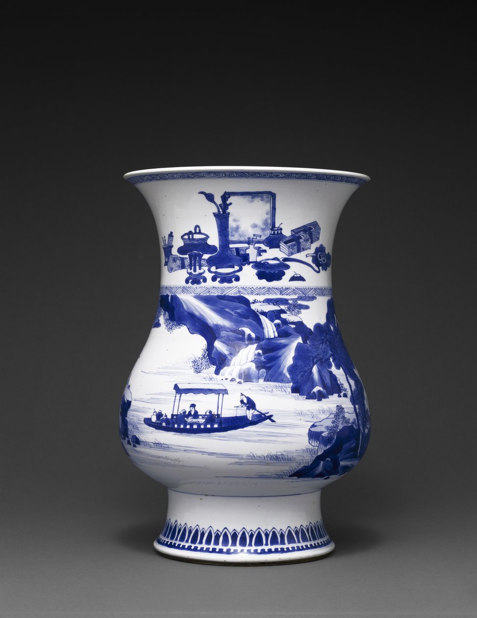 Vaso grande, início do século 18 de Chinese School