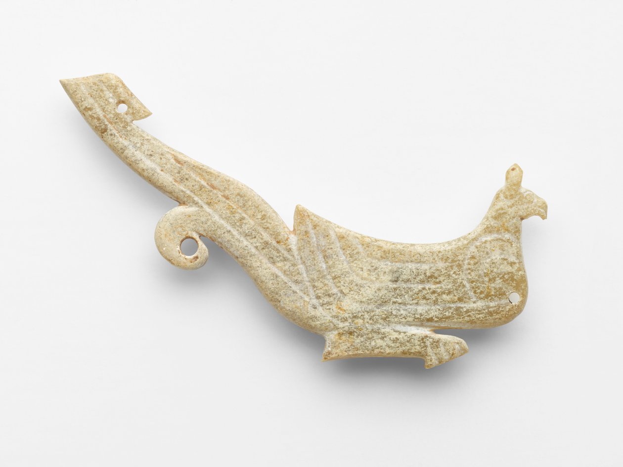 Pingente em forma de pássaro, c.1050-c.950 aC de Chinese School