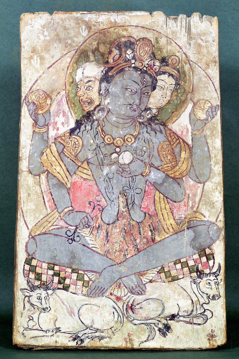 Shiva de Dandan-Willia, Hotan, c.500-527 aC de Chinese School