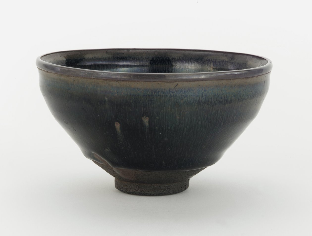 Tigela de chá, província de Fujian, dinastia Song do Norte ou do Sul, século XII-XIII (cerâmica) de Chinese School