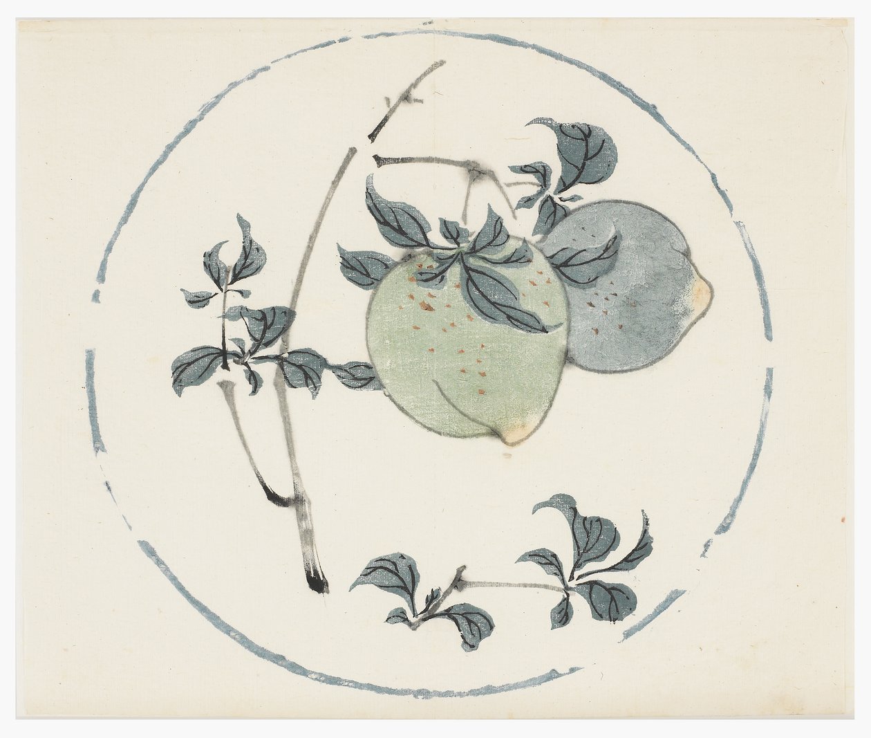 Ten Bamboo Series, século 18 de Chinese School