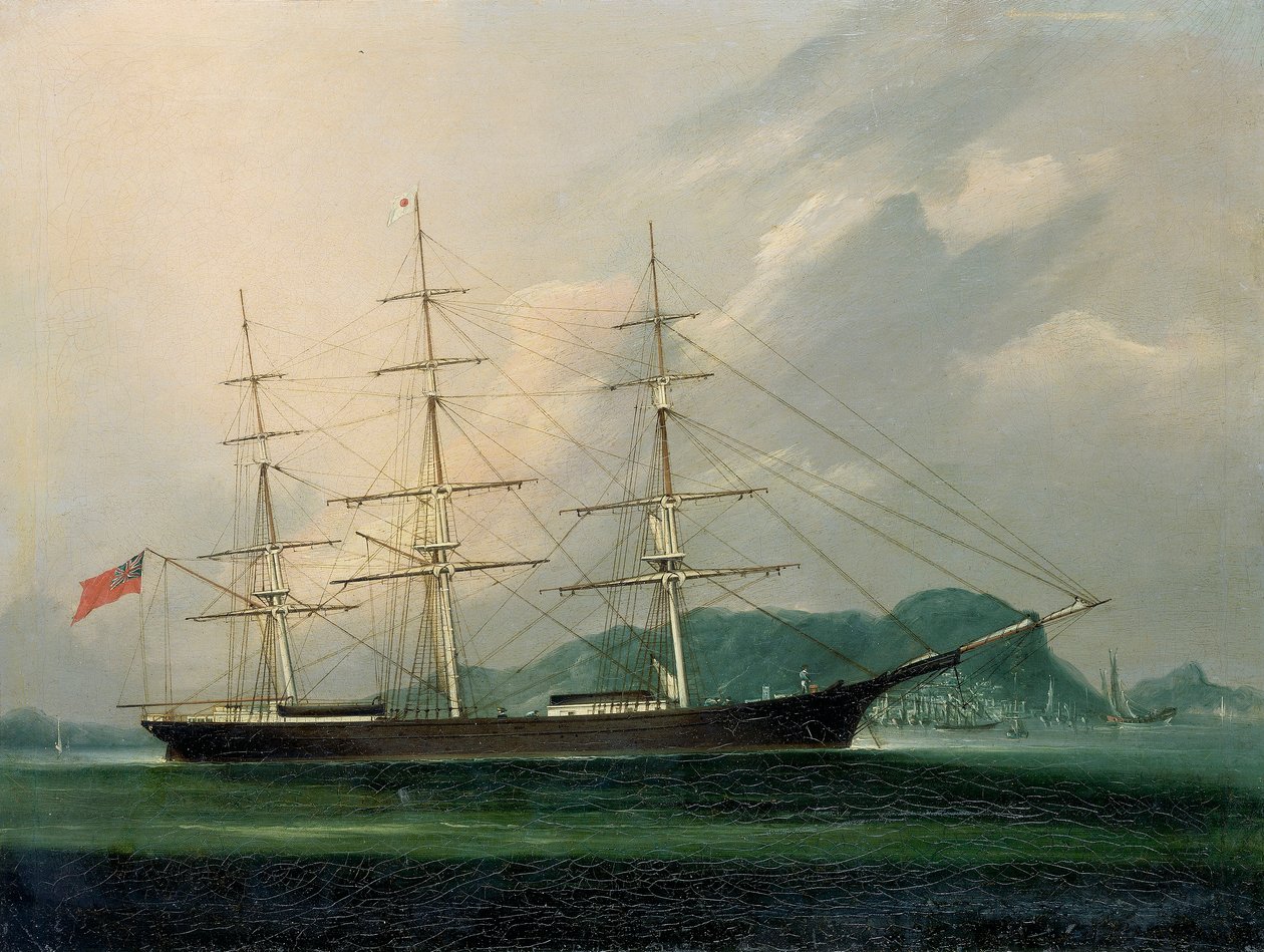 O navio "Moravian de Chinese School