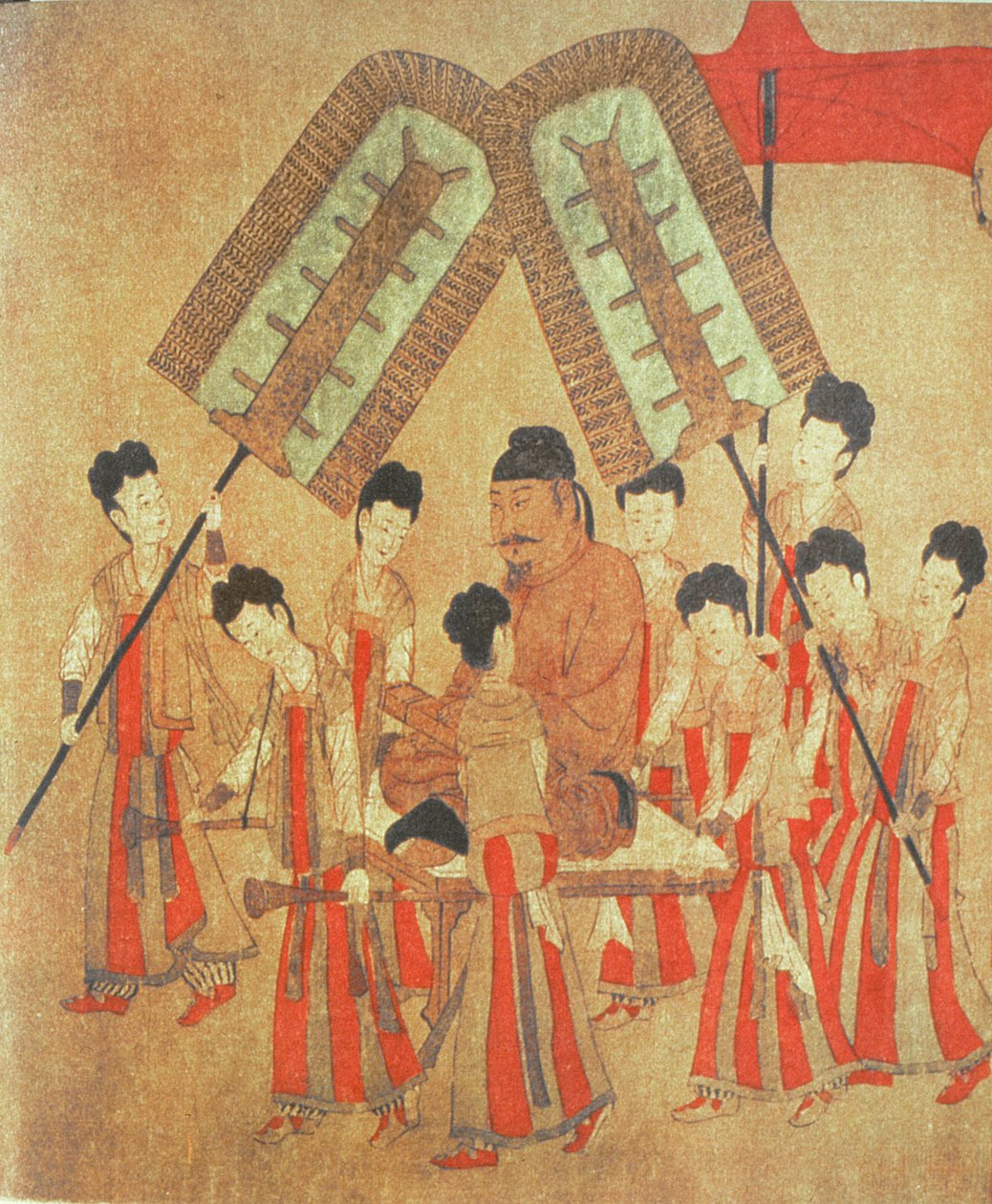 Yongle Emperor, fac-símile do rolo chinês original de Chinese School