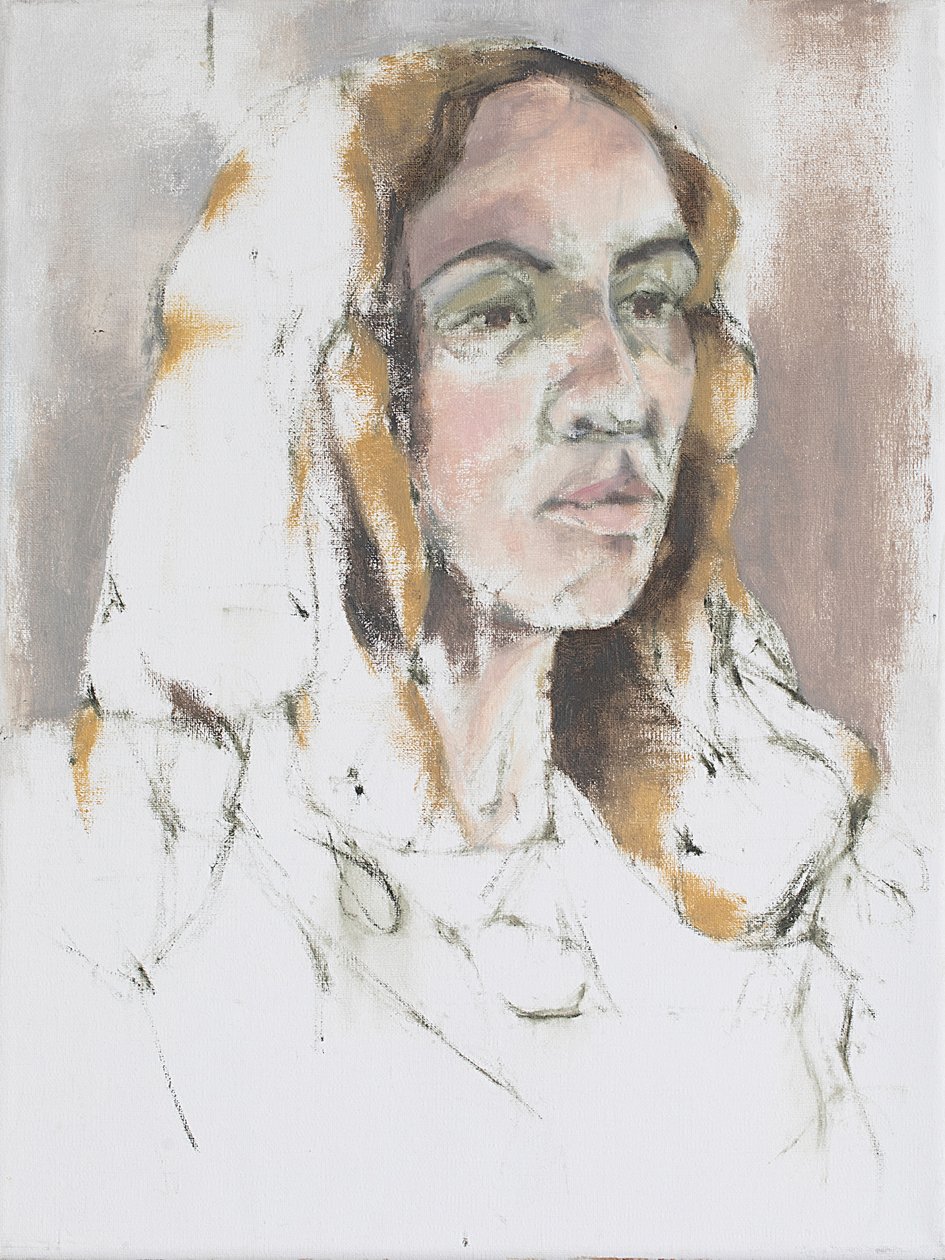 Sofia, estudo de retrato, 2018 de Ching Fun Tso