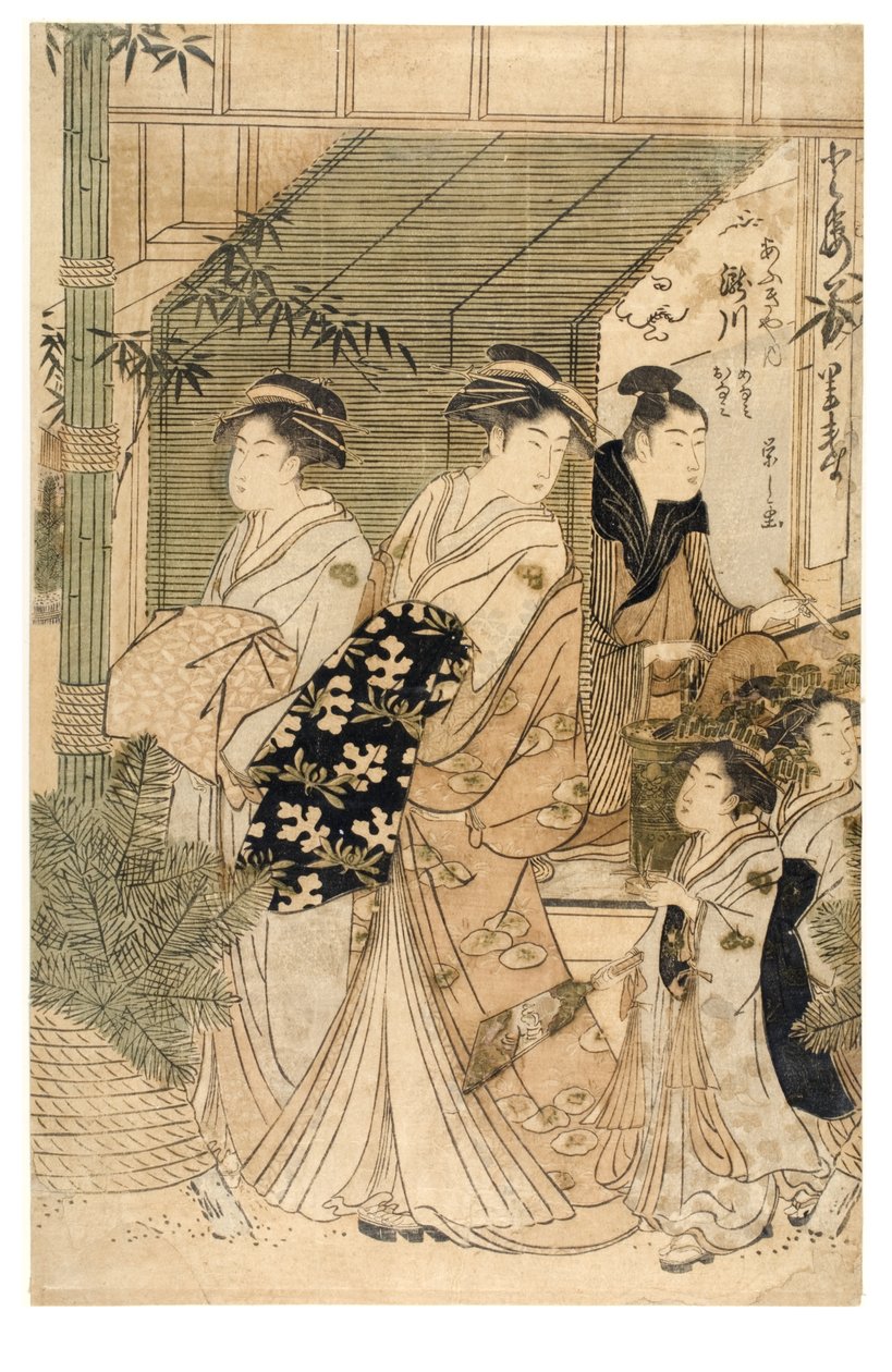 paisagem de Chobunsai Eishi