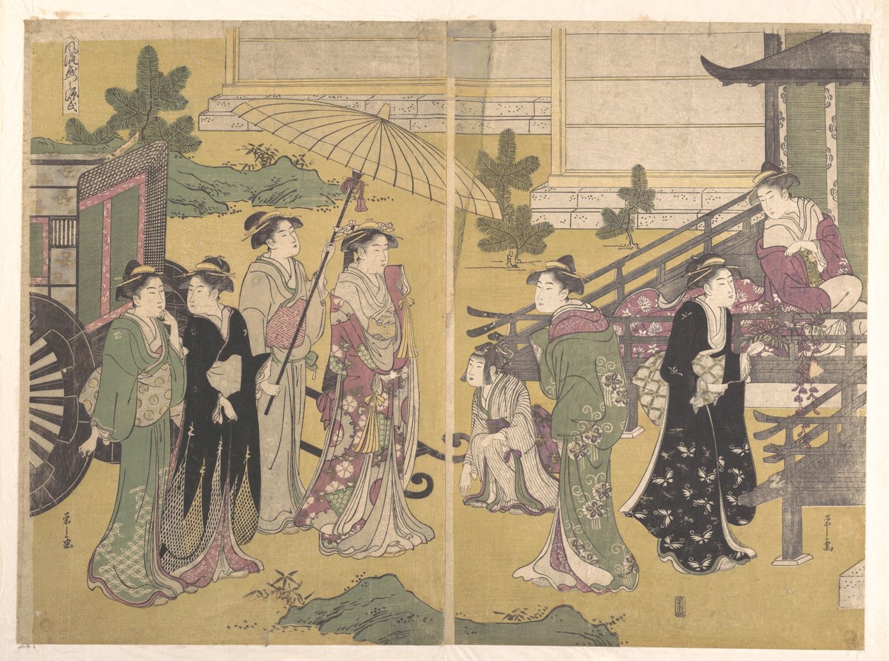 Fuji no Uraha de Chobunsai Eishi