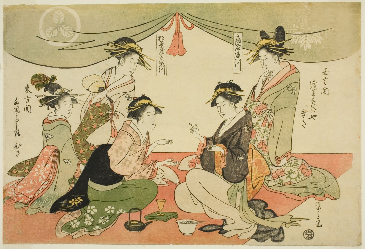 Naniwaya aconteceu plano de Chobunsai Eishi