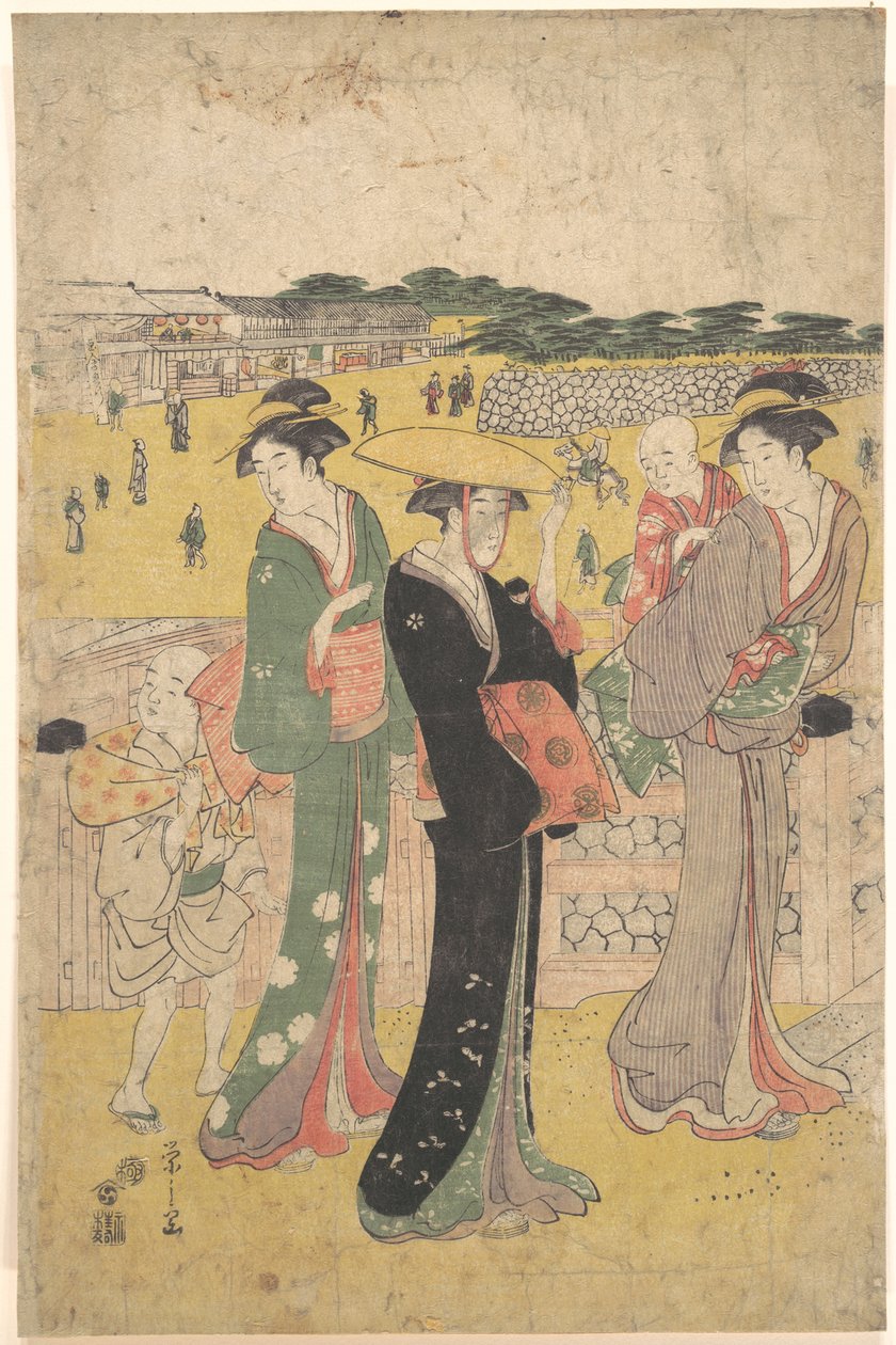Gravura de Chobunsai Eishi