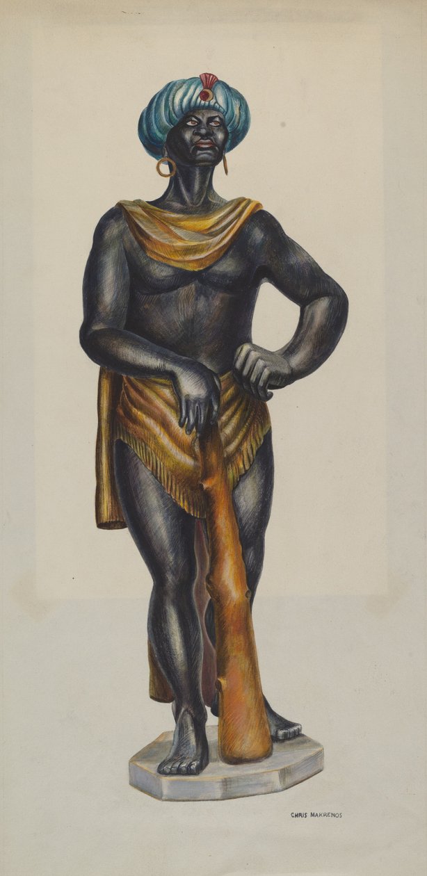Figura de Publicidade Escrava de Chris Makrenos