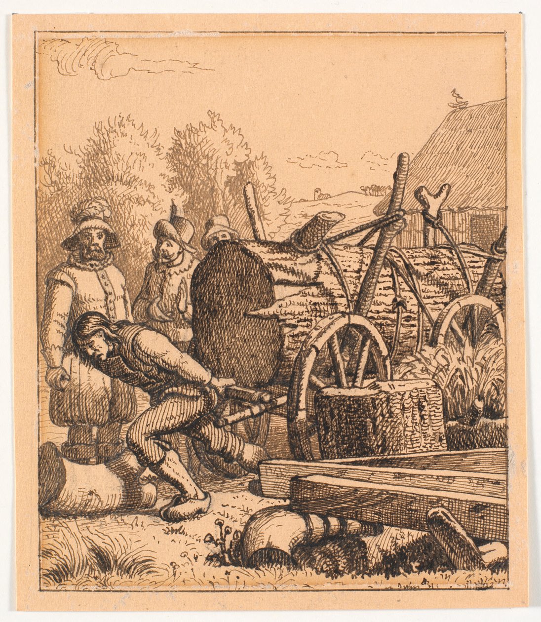 Ilustração para S. St. Blicher, As Três Evas Sagradas de Christen Dalsgaard