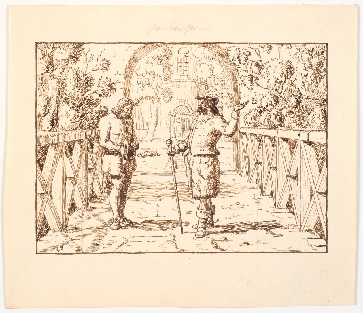 Ilustração para S. St. Blicher, As Três Evas Sagradas de Christen Dalsgaard