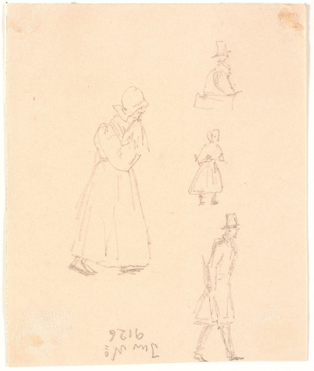 Figurrids de fogo de Christen Købke