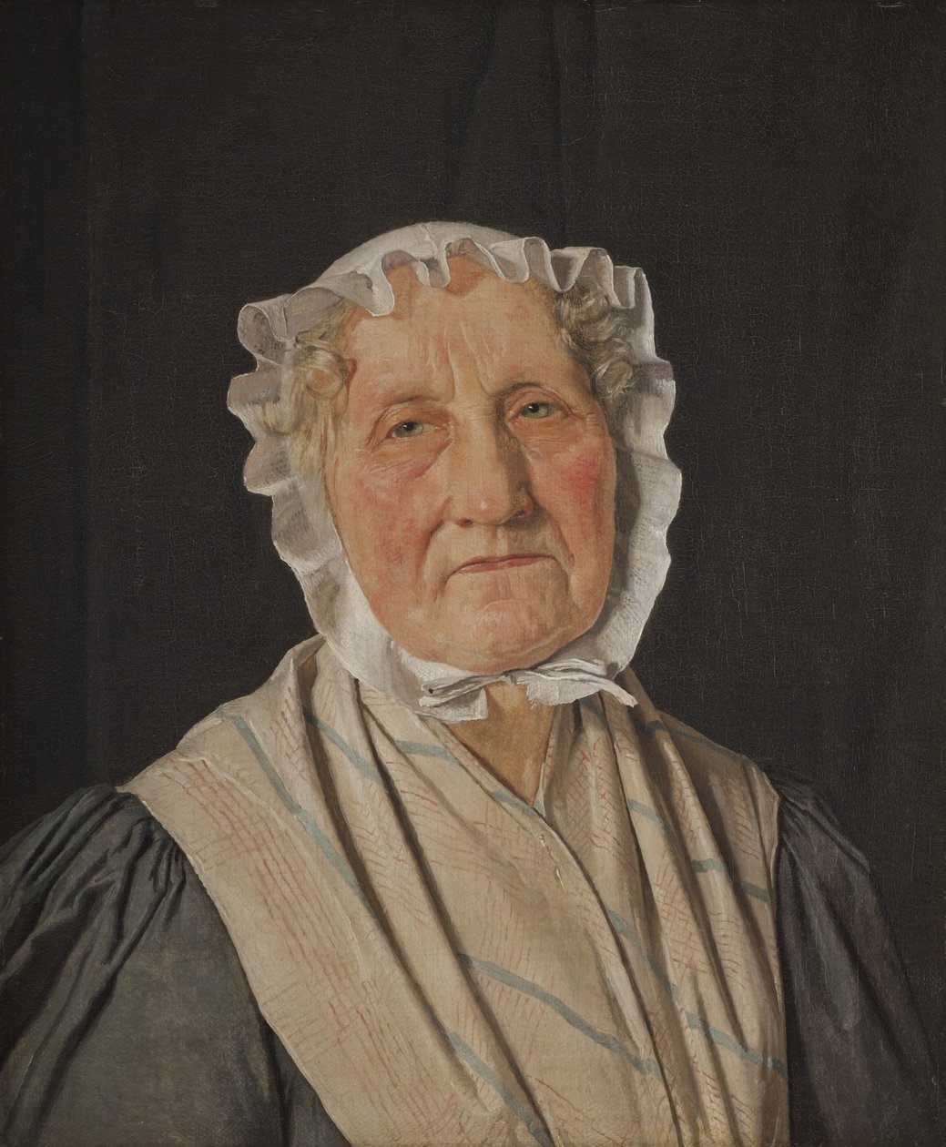 Retrato de Inger Margrethe Høyen, née Schrøder, a Mãe do Historiador de Arte N.L. O monte de Christen Købke