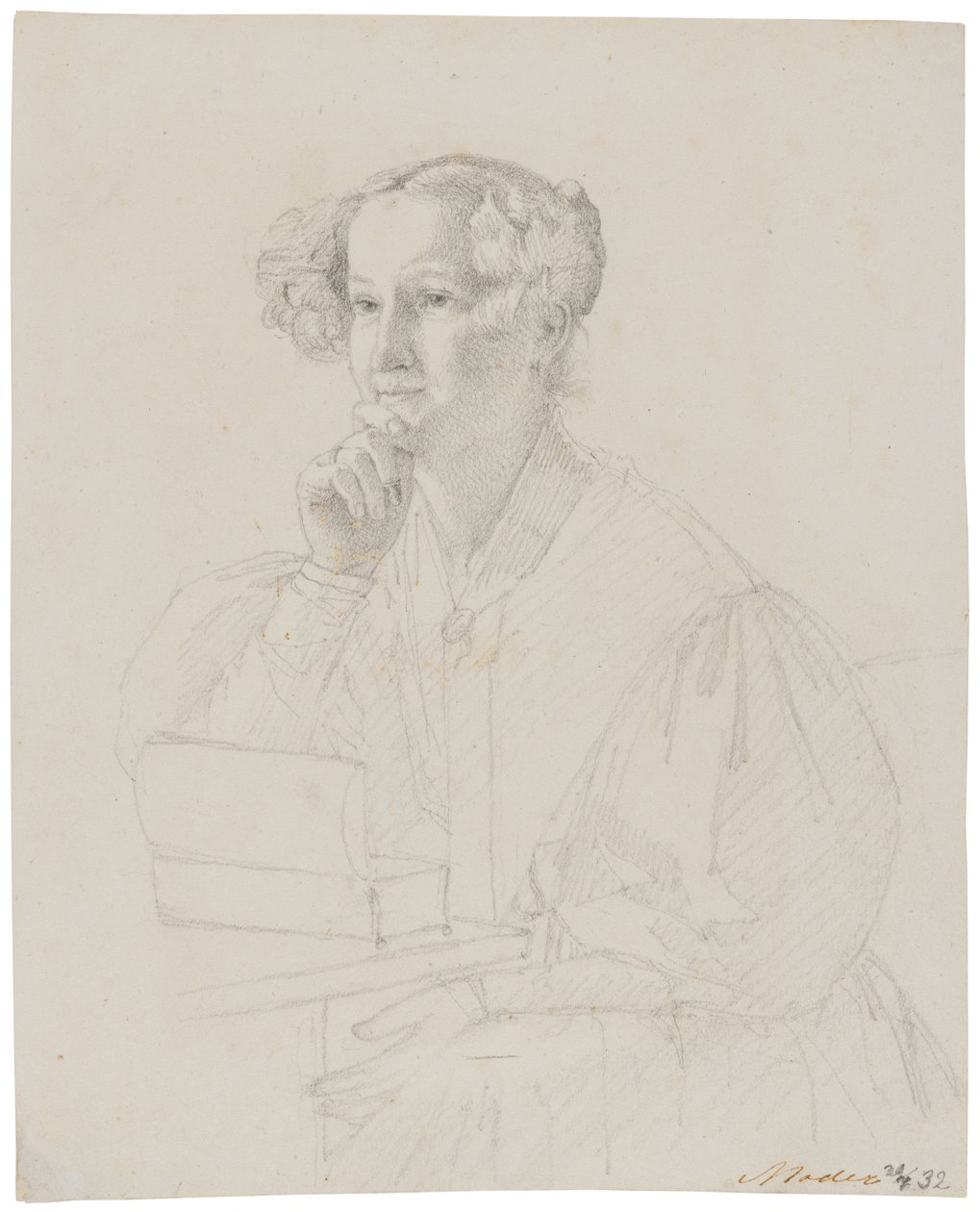 Retrato de Susanne Dorothea Ryder 1814-1889 de Christen Købke