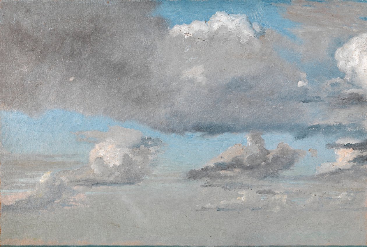 Estudo de nuvens de Christen Købke