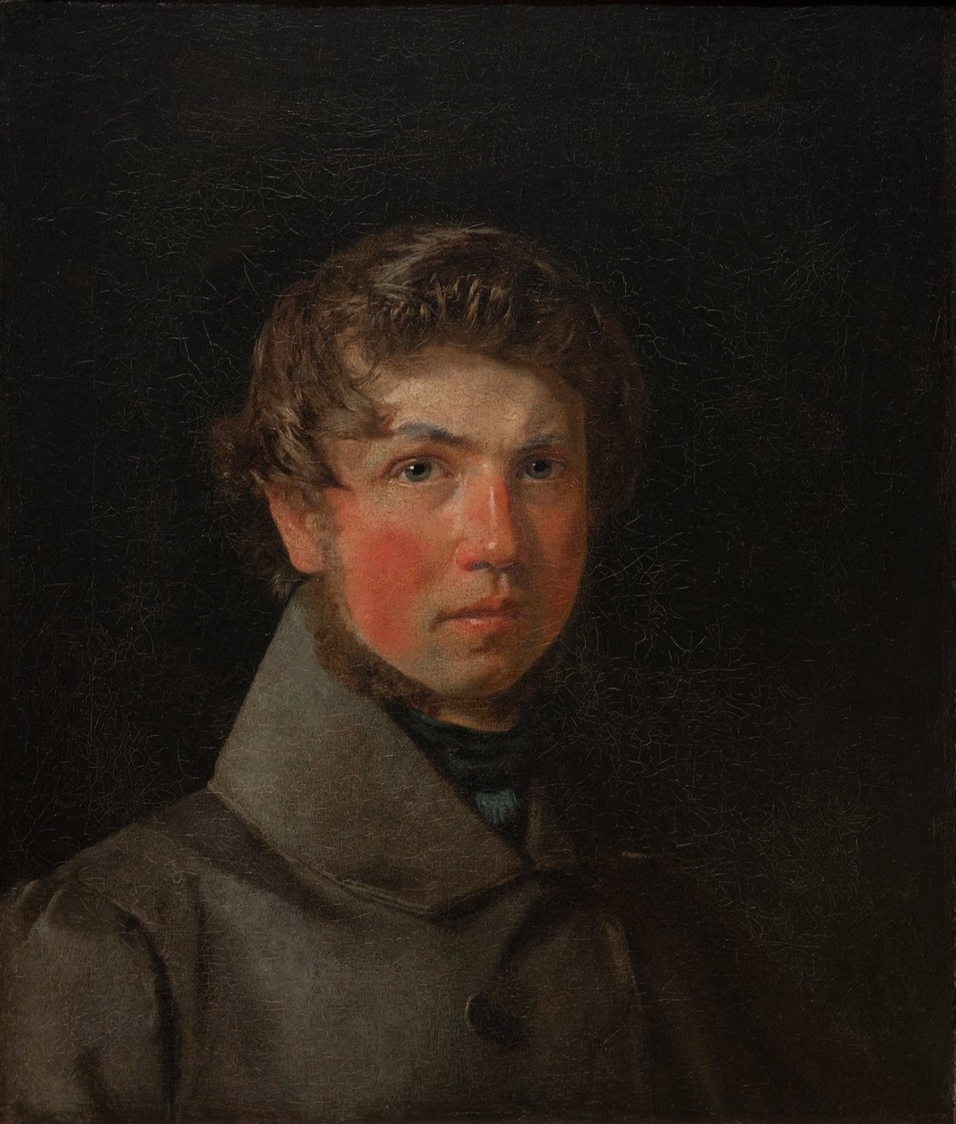 Auto-retrato, c.1833 de Christen Schjellerup Købke