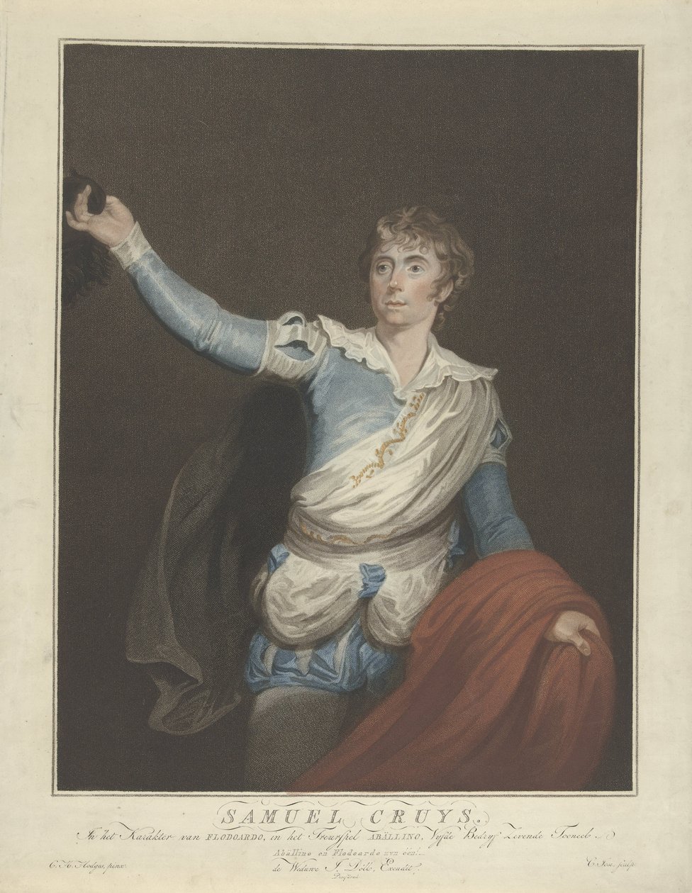 Retrato de Samuel Cruys de Christiaan Josi