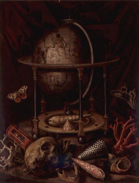 Vanitas Still Life (óleo sobre tela) de Christiaan Luykx or Luycks