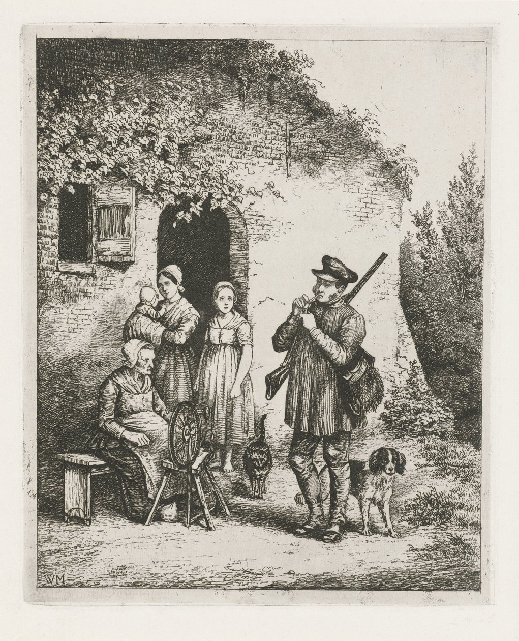 Empresa em frente a uma casa de Christiaan Wilhelmus Moorrees