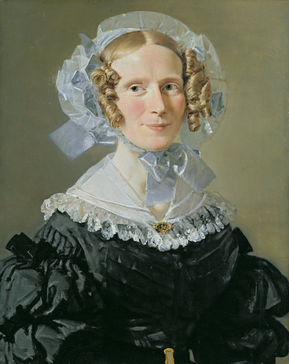 Emilie Kessel (1800-53) 1839 de Christian Albrecht Jensen