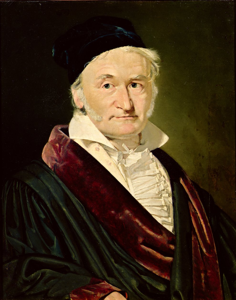 Retrato de Carl Friedrich Gauss, 1840 de Christian Albrecht Jensen