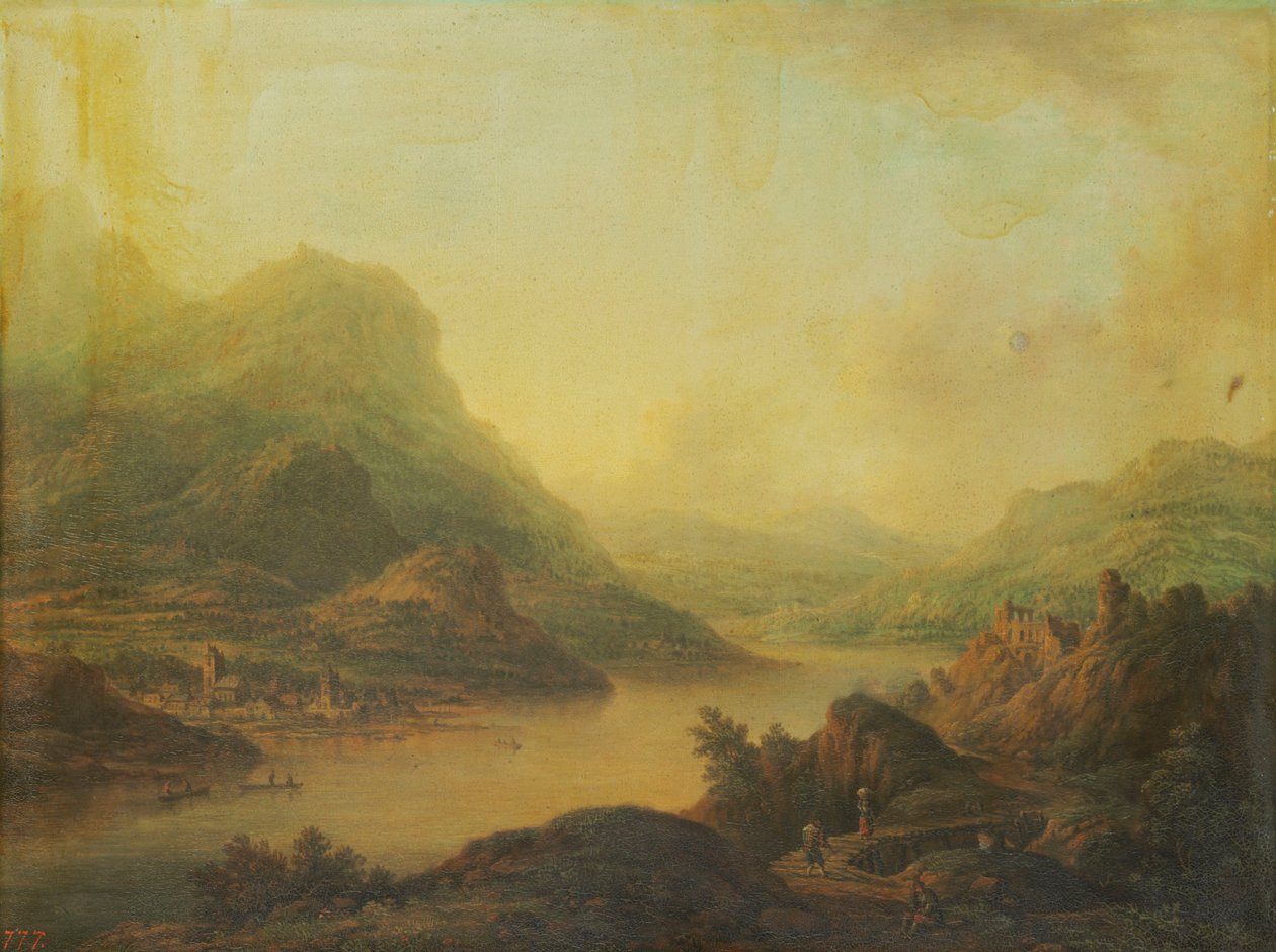 paisagem do rio de Christian Georg Schutz